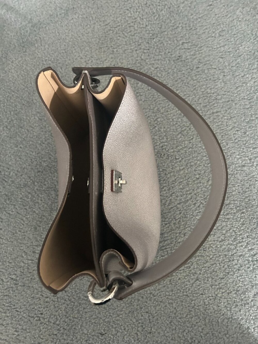 Grey MCM Shoulder Bag - Picture 4 of 5